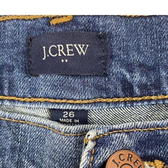 J. Crew Raw Hem Cut Off Shorts size 26 - Picture 3 of 4